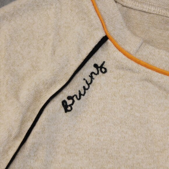 2 PC Boston Bruins Raglan Pullover Sweatshirt & Pants Lounge Set Women's Large - Picture 7 of 16